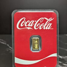 0.5g Coca Cola Gold front view