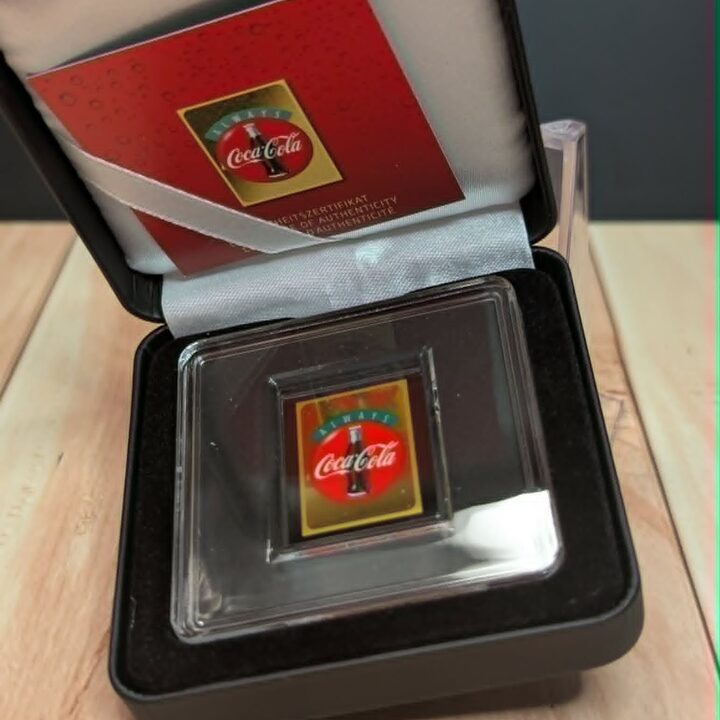 Coca Cola 1/500oz Gold