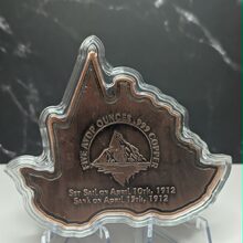 Titanic 5oz Copper alternate view