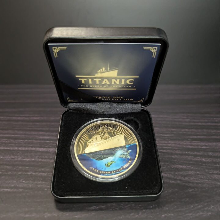 Titanic Day Gold Coin