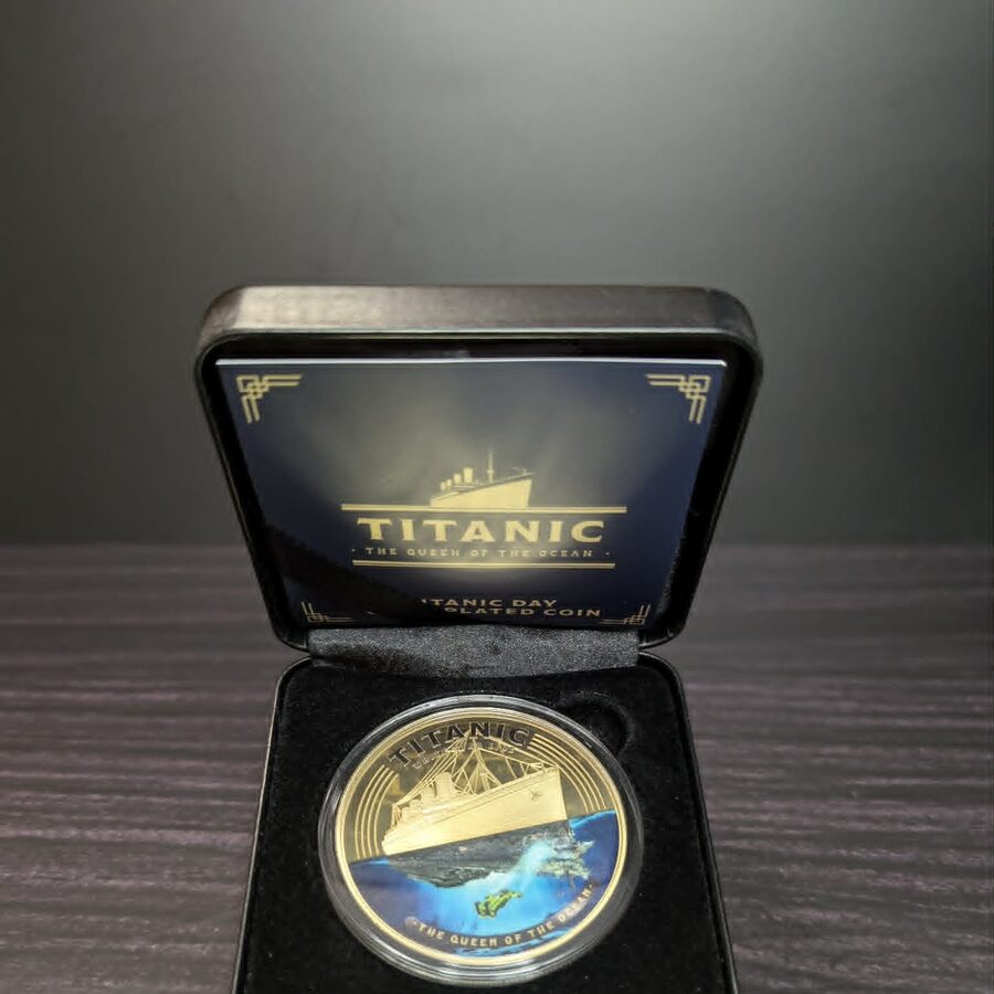 Titanic Day Gold Coin