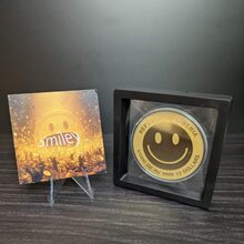 Smile Gold Coin front view