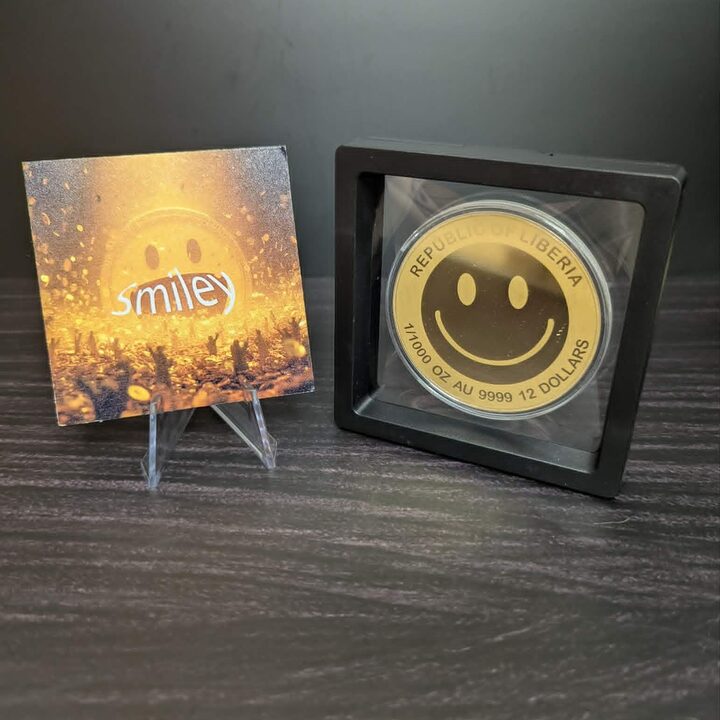 Smile Gold Coin