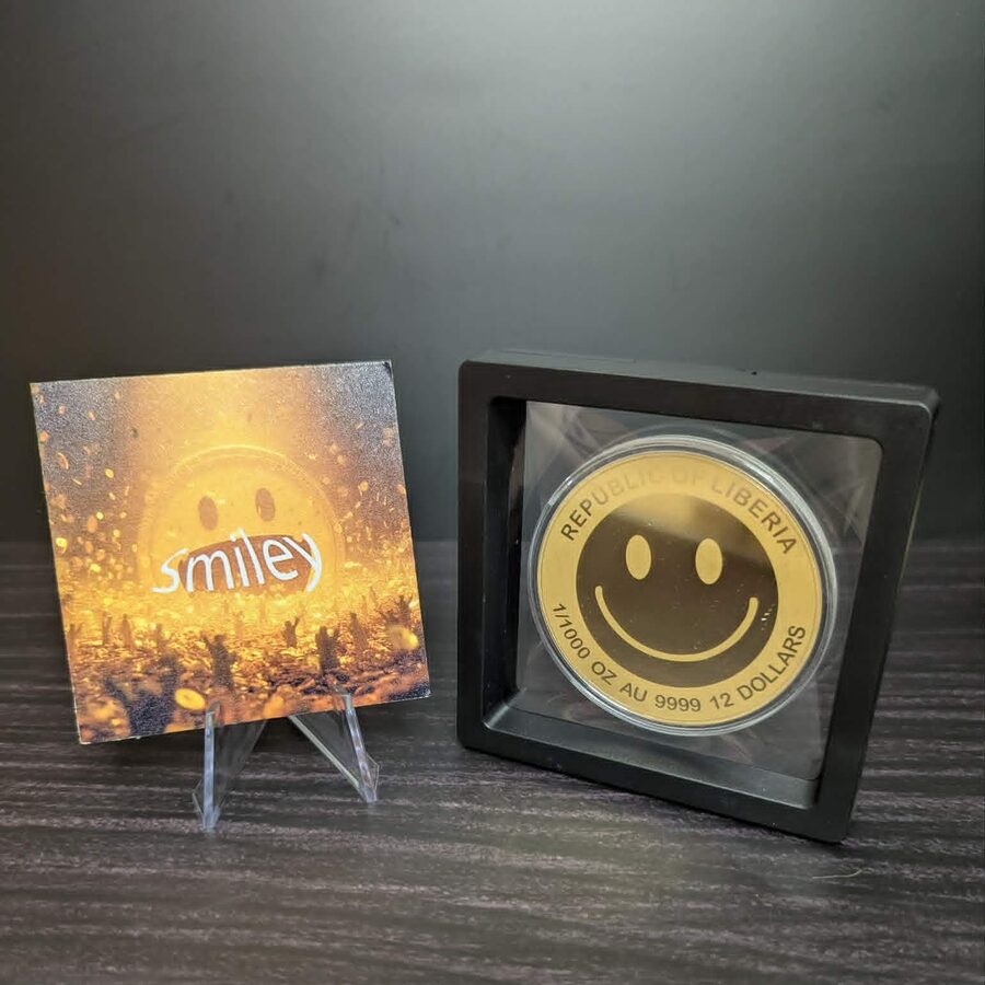Smile Gold Coin