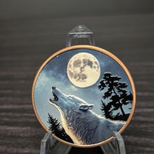 Canadian Wolf front view