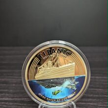 Titanic Day Gold Coin alternate view