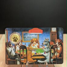 Dogs Playing Poker front view