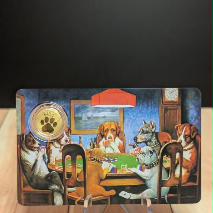 Dogs Playing Poker
