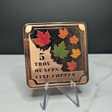 Canadian Maple Leaves 5oz front view