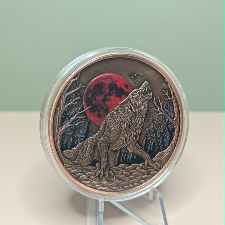 Blood Moon Wolf