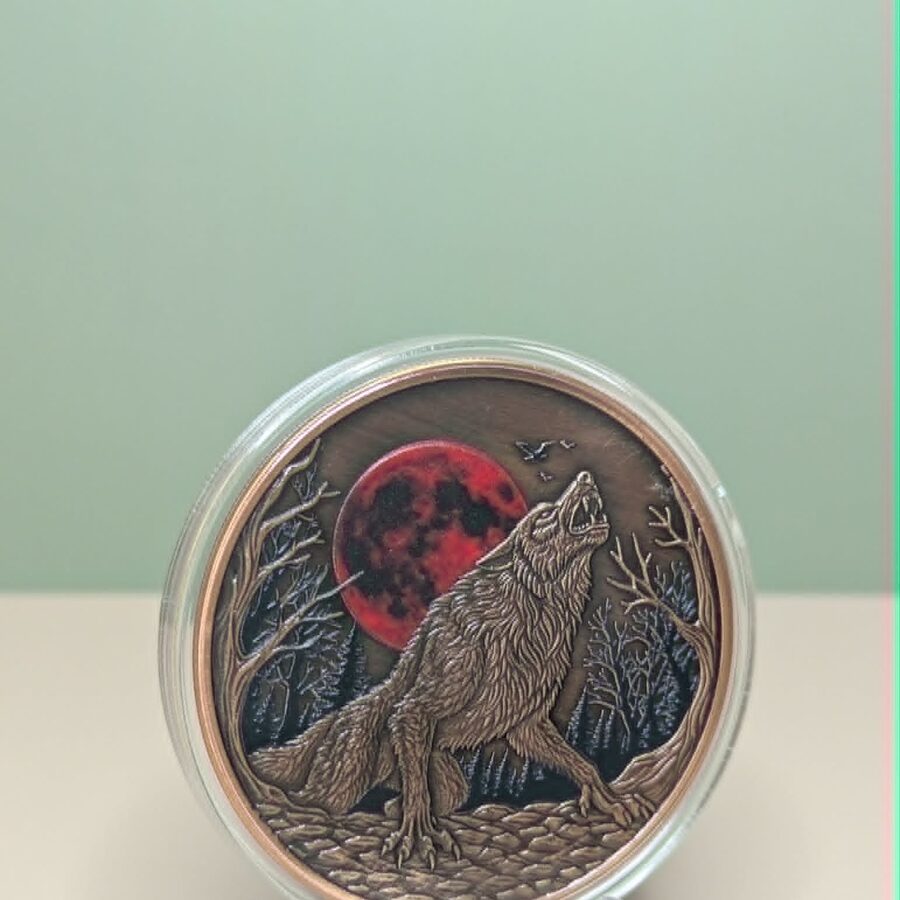 Blood Moon Wolf