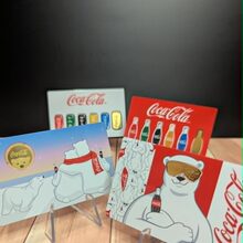 Coca Cola Set front view