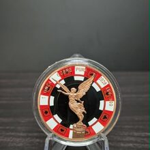 Mexican Casino Chip front view